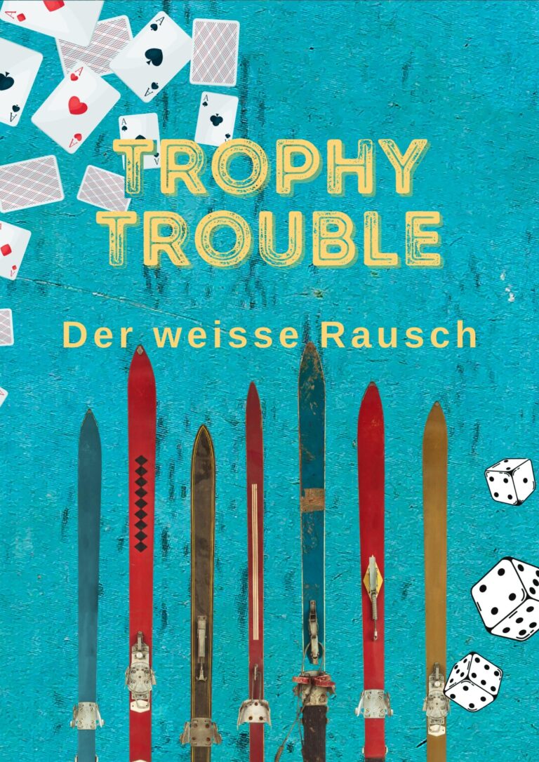 Trophy Trouble Escape Room Poster