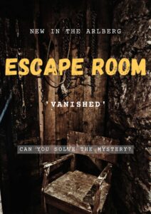 Vanished Escape Room Poster